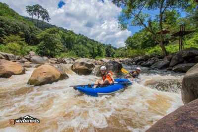 10KM Inflatable Kayaking Adventure - What you really pay for: gear, lunch, and safety equipment
