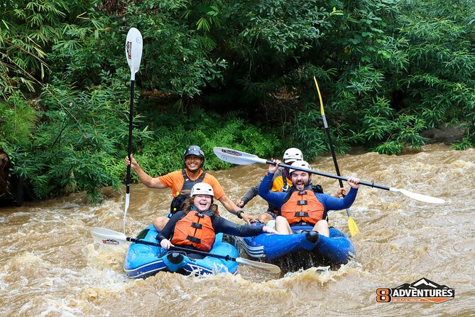 10KM Inflatable Kayaking and 3HR Trekking Adventure - End-of-Day Comfort: Towels, Showers, and Getting Home Without the Slog