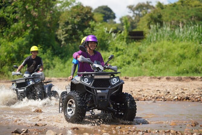 2-3 hrs. ATV Mae Wang Adventure, Feeding, Rafting &Waterfall Tour - Key highlights