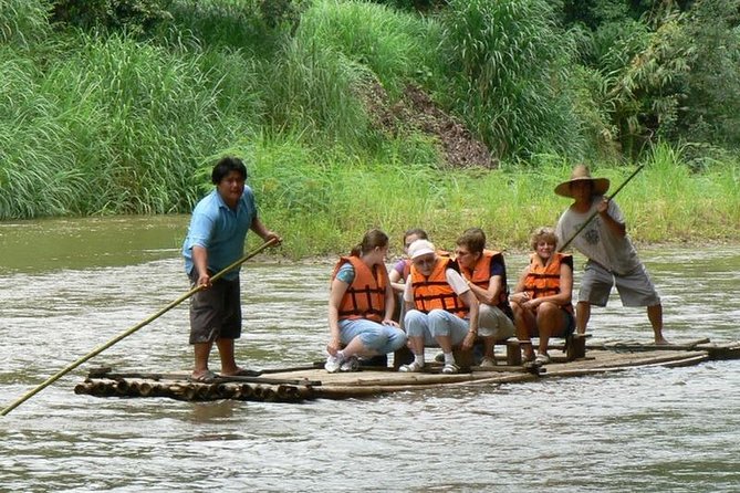 3D2NTrek Adventure at Chiang Mai Mea Wang Including Overnight at Karen Hilltribe - Day 1 in the Mae Wang area: rafting first, then waterfall lunch, then the jungle night