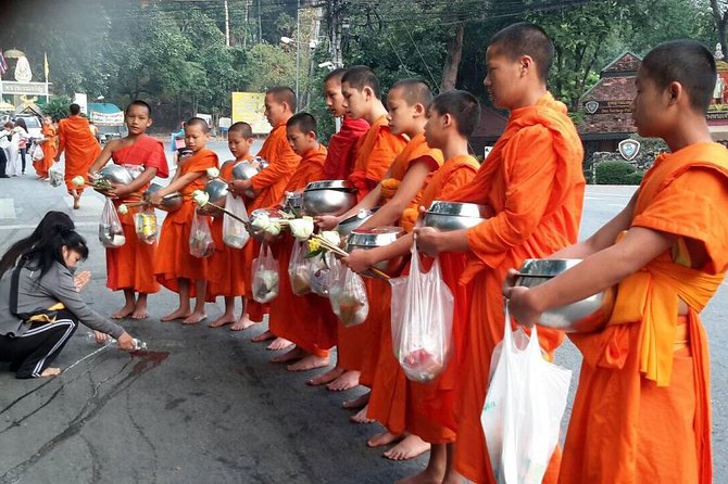 4 highlights: Sticky Waterfall/Elephants/local market /Wat Banden - Sticky Waterfall: walking the falls and what that Thai-massage style bathing feels like