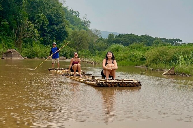 7 Hour Sticky Waterfall and Double Rafting Adventure - The Bamboo Raft: 50 Minutes of Jungle-Quiet Scenery and Possible Elephant Sanctuary Views