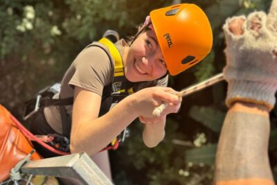 7 Hour Sticky Waterfall and Zipline Adventure - Ziplining in the treetops near Mae Taeng: what you’ll actually do