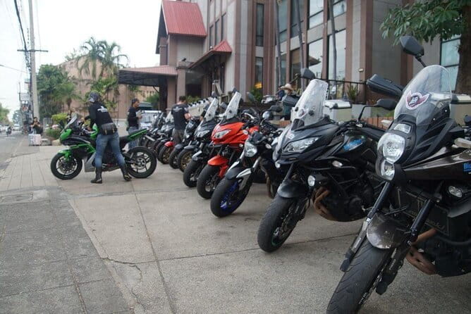 8 Day Motorcycle Tour (Unseen Thailand) from Chiang Mai - The bike setup, gear, and support van matter more than you think