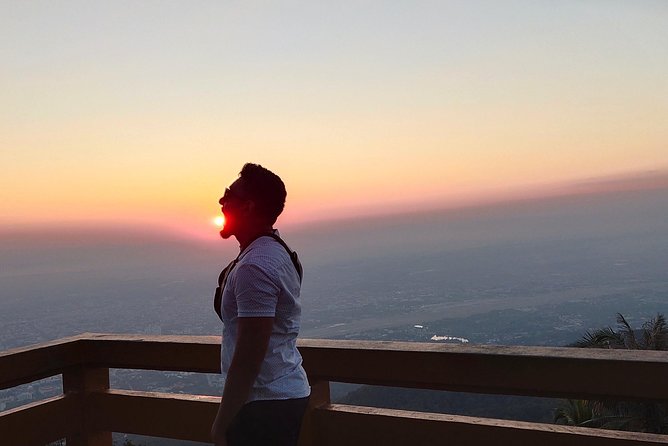 A must: Serene Sunrise, temple at dawn to beat the crowd & Alms to monks - Wat Phra That Doi Suthep at sunrise: gold pagoda, wide views, and alms