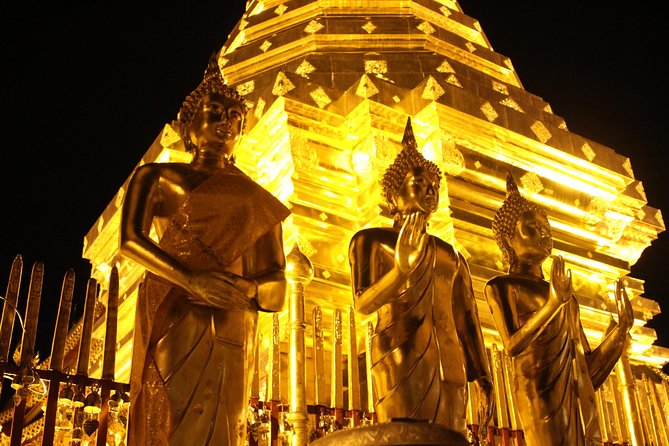 Best seller!! Amazing Night tour, Doi Suthep + Wat umong - Top Must visit! - The ride up to Doi Suthep: beautiful, curvy, and sometimes motion-sickness territory