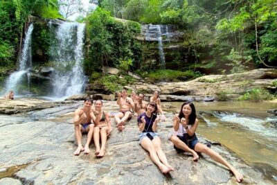 Chiang Mai Adventure ATV Secret Waterfall and Bamboo Rafting - Bamboo rafting on the Wang River: relaxing ride, 30–45 minutes