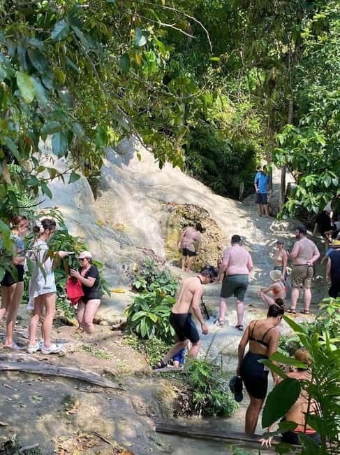 Chiang Mai: Afternoon Bua Tong Sticky Waterfall by Red Taxi - Arriving at Bua Tong: A Peaceful Waterfall Base You Can Actually Enjoy