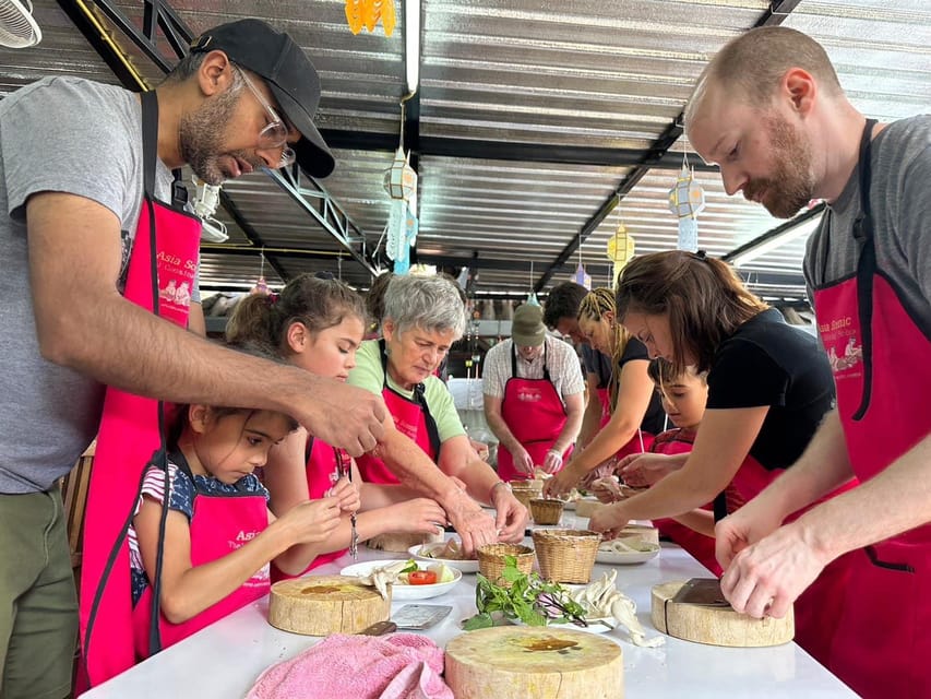 Chiang Mai: Asia Scenic Thai Cooking School - Eating your handmade Thai meals and leaving with recipes you can use