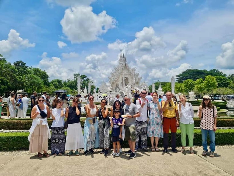 Chiang Mai: Chiang Rai Famous Temples & Hot Springs Day Trip - Getting picked up: convenient, with two possible meeting points