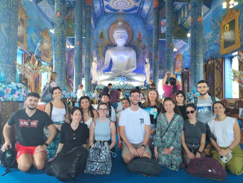 Chiang Mai: Chiang Rai Temples & Black House Discovery Tour - Blue Temple at Wat Rong Suea Ten: Color With a Story Behind It