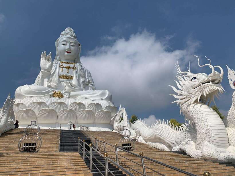 Chiang Mai: Chiang Rai Temples, Karen Tribe and Hot Springs - Wat Rong Khun White Temple: All-White Modern Buddhist Art