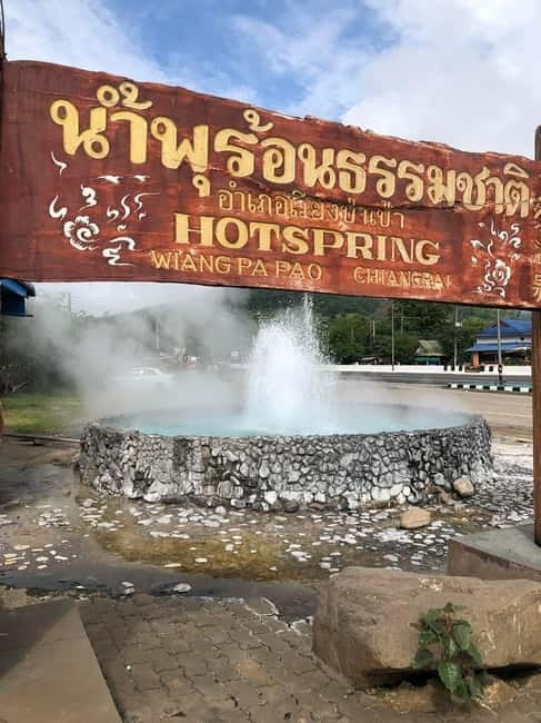 Chiang Mai: Chiang Rai White, Blue & Black Temples Day Tour - Mae Khachan Hot Springs: A Stretch Stop, Not a Swim Plan