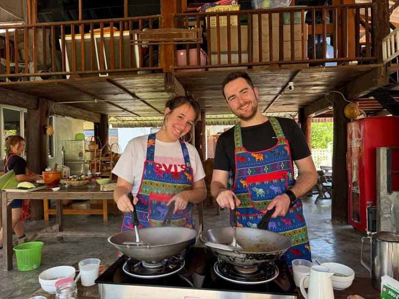 Chiang Mai : Cook in Farm, Market tour & Go by a Local Train - Organic herb and green harvesting: farm-to-table that changes your cooking