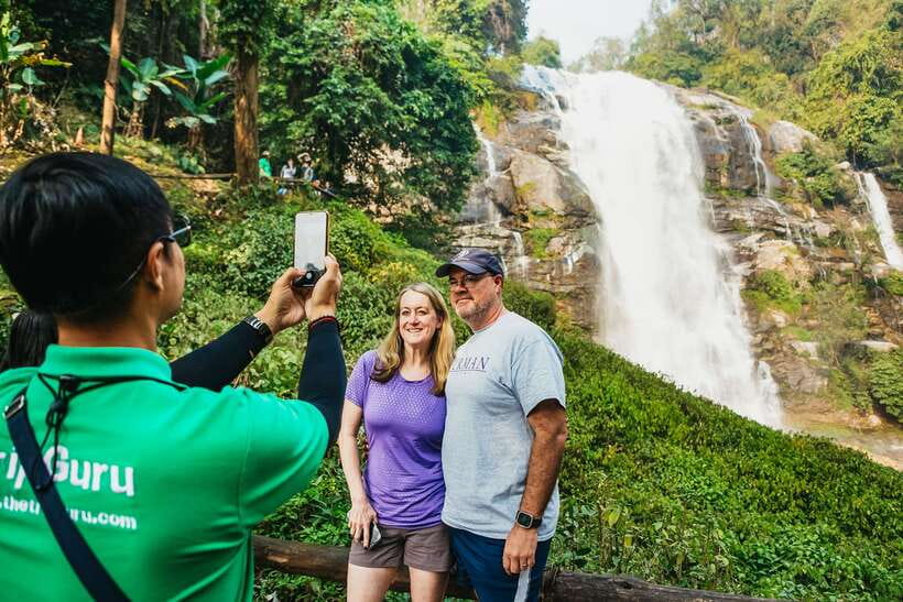Chiang Mai: Doi Inthanon National Park Eco-Friendly Tour - Wachirathan Waterfall: The 80m Thunder Moment