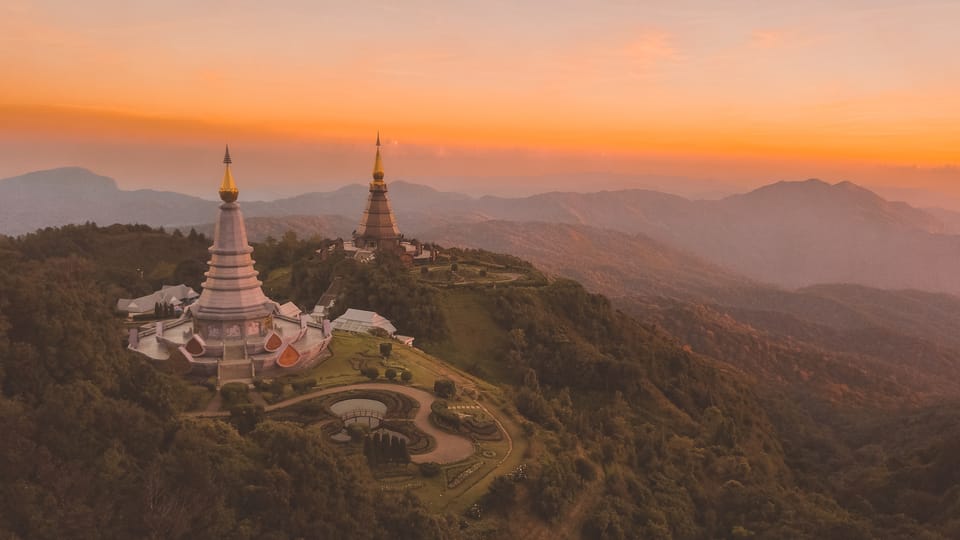 Chiang Mai: Doi Inthanon Park and Pha Dok Siew Trail Trek - Monastery and the King’s/Queen’s pagoda gardens