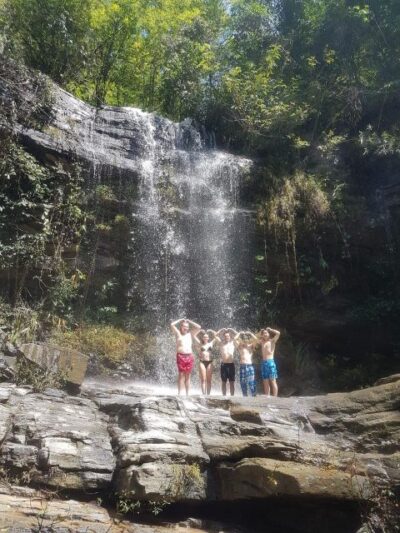 Chiang Mai: Elephant Sanctuary & Jungle Trek w/ Waterfall - Mae Wang River bamboo rafting: calm water, real nature
