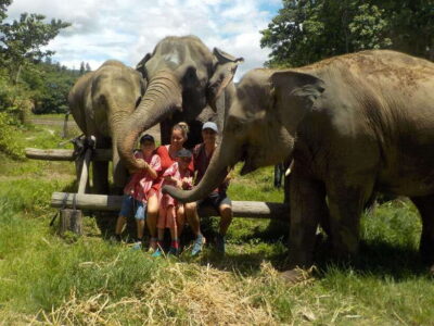 Chiang Mai: Elephant Sanctuary Local Hill Tribe Caretakers - Getting to the camp: pickup windows and the reality of timing