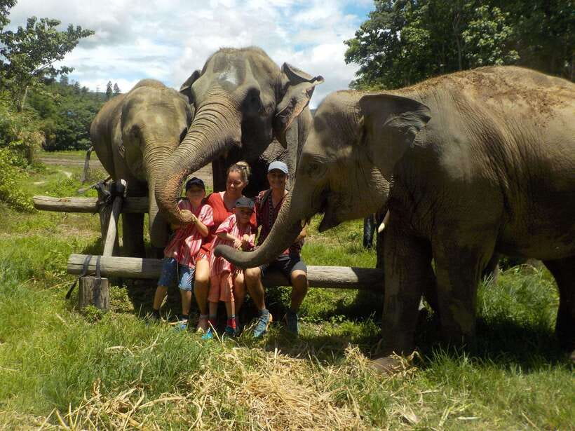Chiang Mai: Elephant Sanctuary Local Hill Tribe Caretakers - Getting to the camp: pickup windows and the reality of timing