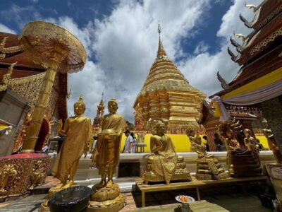 Chiang Mai: Elephant Sanctuary, Monk Trail & Doi Suthep Tour - Doi Suthep: Chiang Mai’s big temple moment
