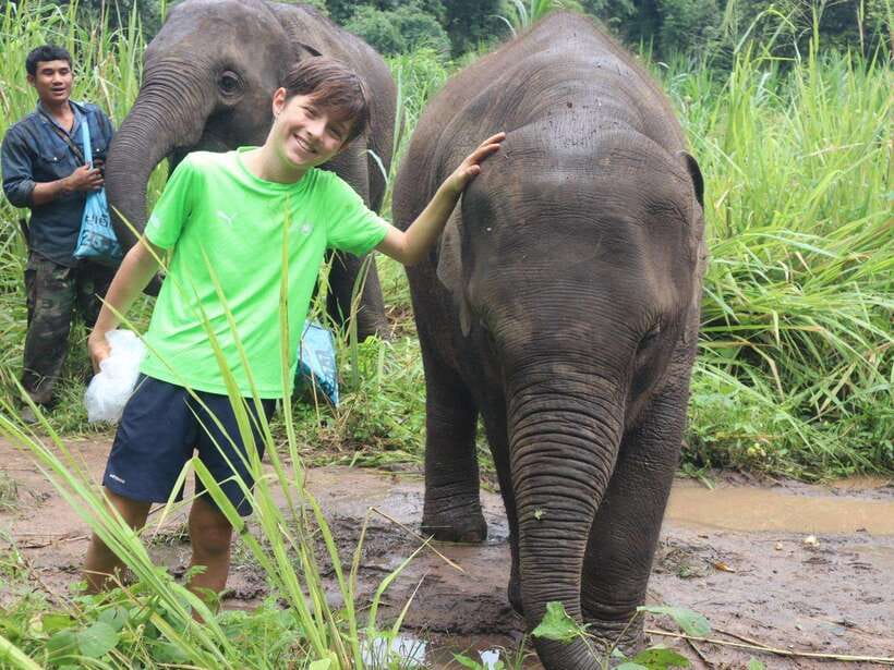 Chiang Mai: Elephant Sanctuary, Waterfall & Bamboo Rafting - Lunch and simple extras that keep you comfortable