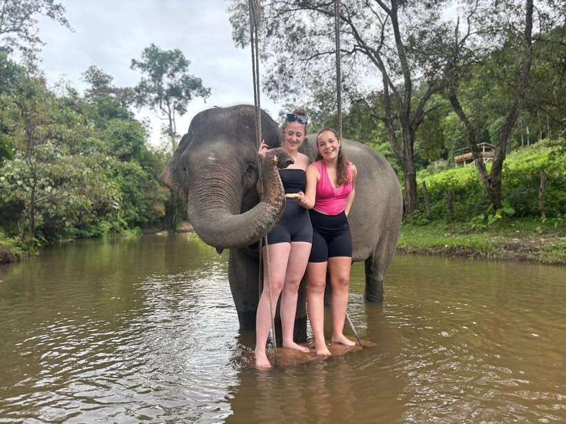 Chiang Mai: Elephant Sanctuary & Waterfall Group Tour - Ethical Elephant Care at Pon Elephant Thailand: What It Feels Like