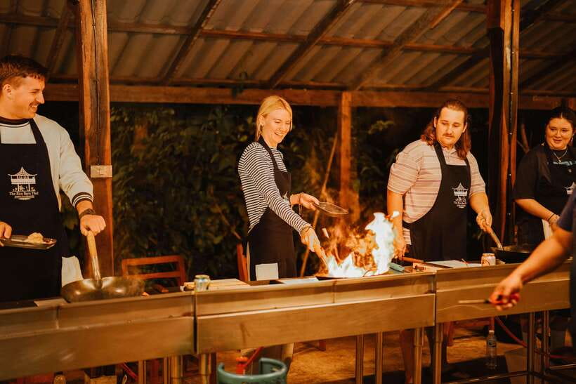 Chiang Mai: HALF-DAY COOKING COURSE at a Thai Cooking Farm - The dishes you eat at the end: a real meal, not a snack