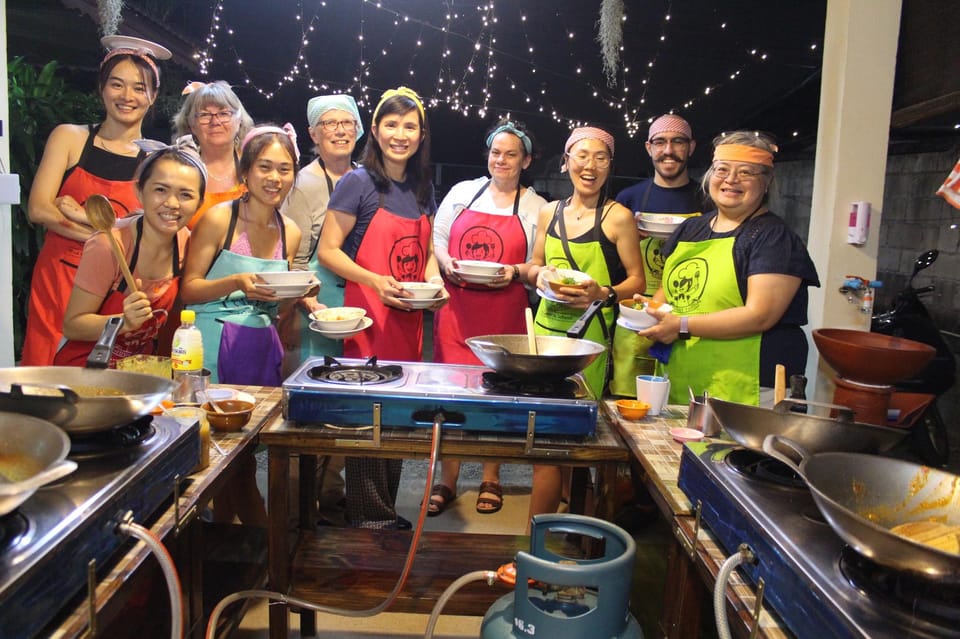 Chiang Mai: Half Day Evening Cooking Class with Market Tour - Cooking 5 dishes: the step-by-step flow you’ll actually use later