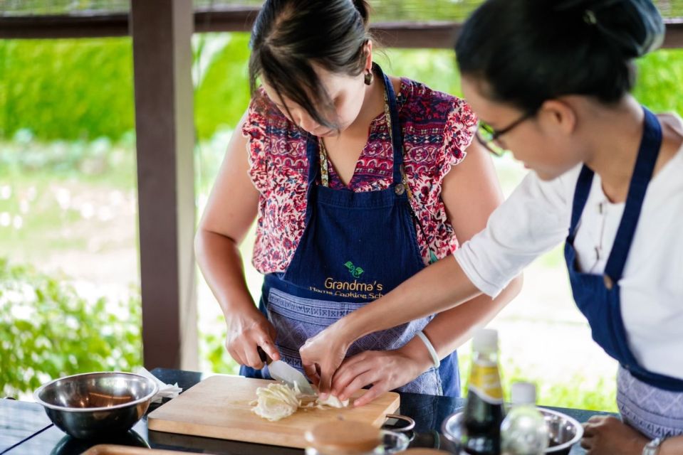 Chiang Mai: Local Northern Thai Cooking Class at Grandma's - Your Northern Thai menu: sausage, chili dips, curry, jackfruit, and dough pyramids