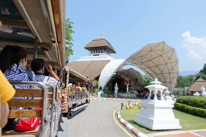 Chiang Mai Night Safari: Entry Ticket with Tram Ride - Jaguar Trail Zone: a lakeside walk before the tram ride