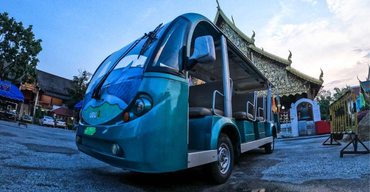 Chiang Mai: Nighttime City Highlights by EV Tram - Why ride an electric tram around the moat at dusk