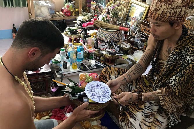 Chiang Mai Sak Yant Tattoo By Ajarn Tu - Choosing From 20 Yantra Designs (and Paying for Bigger Work)