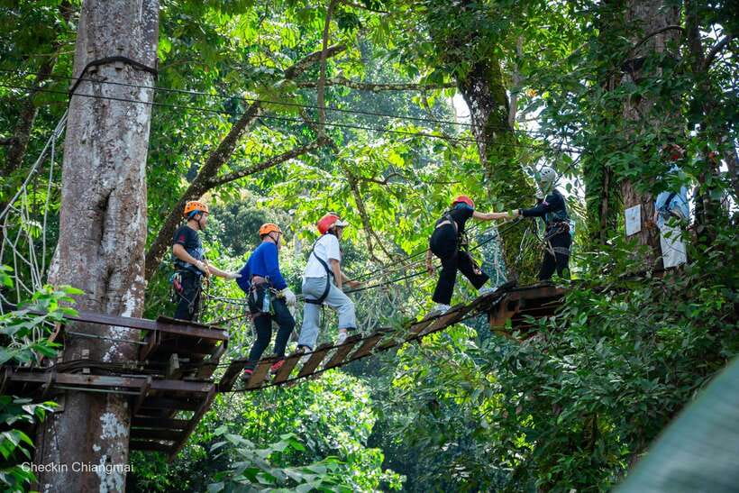 Chiang Mai: Sky Hawk Zipline Adventure With Optional ATV - Getting There: The One-Hour Van Ride and What to Expect on the Roads