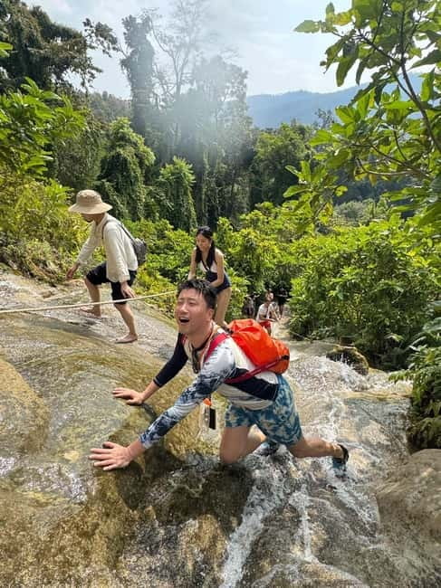 Chiang Mai Sticky Waterfall Adventure-Climb Like Spider-Man! - Your two hours on site: climb, swim, photos, then rest