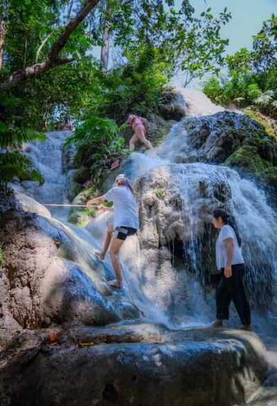 Chiang Mai: Sticky Waterfall & Angel Waterfall Park Day Tour - Sticky Waterfall (Bua Tong): The Non-Slip Climb That Gets Your Heart Pumping