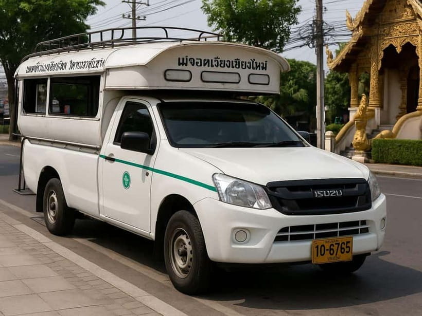 Chiang Mai: Sticky Waterfall by Local Truck with Market Stop - Snacks, fruit, and small extras on the ride back