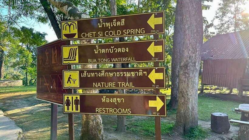 Chiang Mai: Sticky Waterfall, Chet Si Fountain Park Transfer - What you actually get (and don’t get) for the price