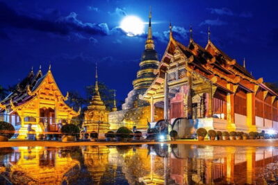 Chiang Mai Temples and Market Tuk Tuk Night Tour - Stop-by-Stop Night Temple Route: What You’ll See and How to Prepare