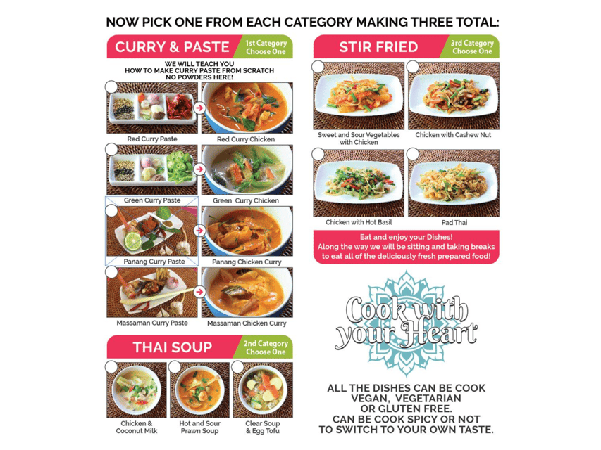 Chiang Mai: Traditional Thai-Akha Cooking Class& Market Tour - Thai Akha Kitchen cooking class menu: what you’ll actually make