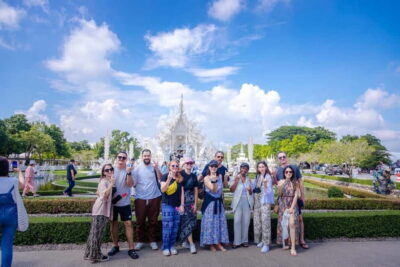 Chiang Mai: White, Red/Black & Blue Temples Tour with Lunch - Mae Kajan Hot Springs: the break that keeps the day from burning out