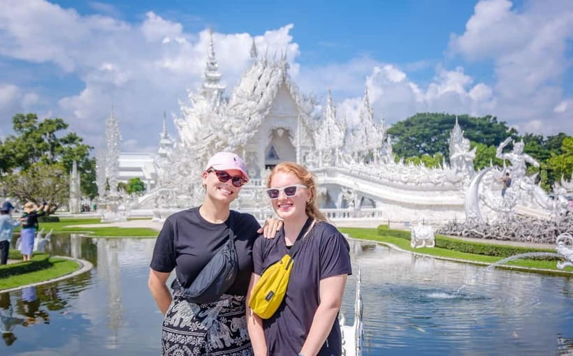 Chiang Mai: White, Red/Black & Blue Temples Tour with Lunch - Wat Rong Suea Ten (Blue Temple): calmer, jewel-toned, and easier to enjoy