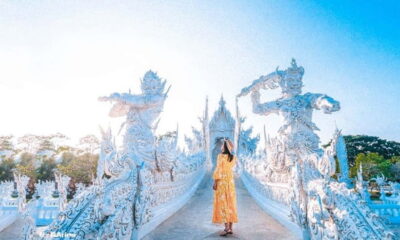 Chiang Mai: White Temple, Blue Temple, and Black House Tour - Mae Kachan Hot Spring Town: a short break before the temple run