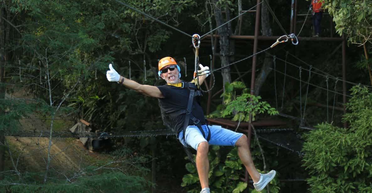 Chiang Mai: Zipline adventure with lunch & city hotel pickup - The Course Choices: 20, 25, or 45 Platforms (And Two Zipline Tracks)