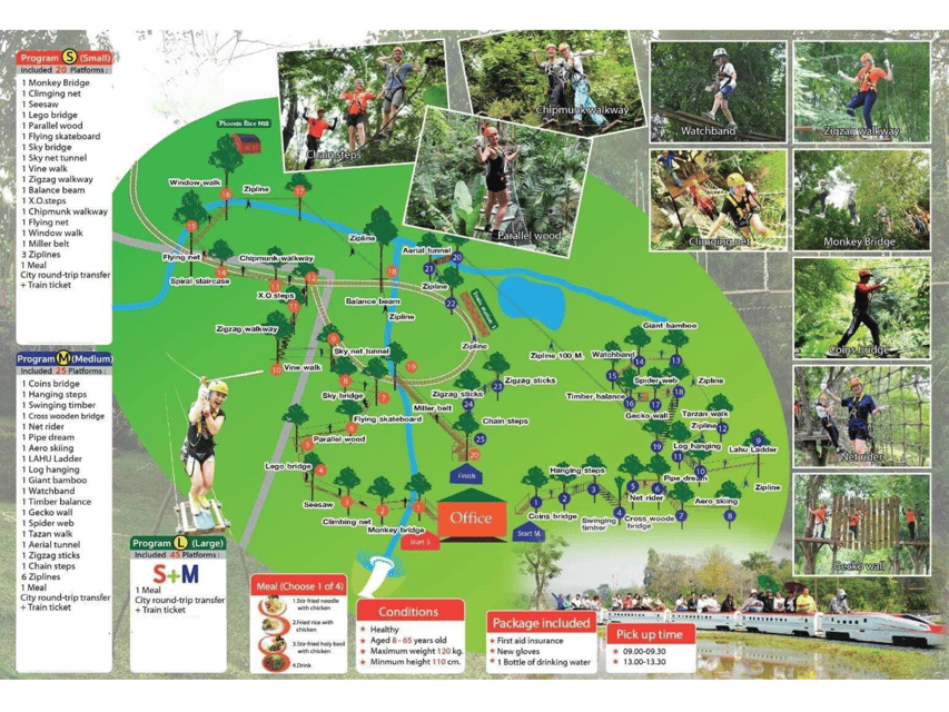 Chiang Mai: Zipline adventure with lunch & city hotel pickup - Instructor Support: When Help Makes the Course Feel Fun