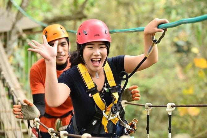 Chiang Mai Zipline White Water Rafting and Elephant Sanctuary - Zipline through the canopy: what’s included and what to bring