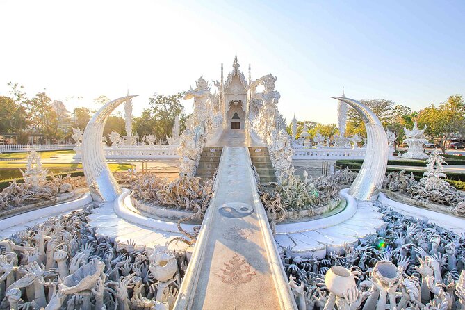 Chiang Rai Full Day Tour with Boat Trip and Longneck Village - Wat Rong Khun (White Temple): the dress code and the magic details