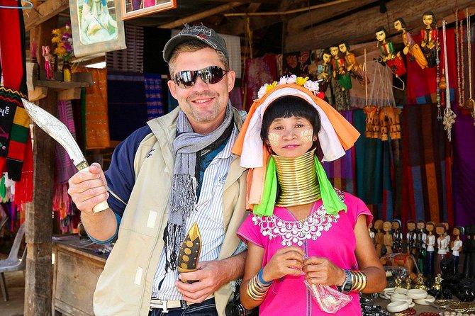Chiang Rai One Day : White Temple, Golden Triangle, Boat Ride to Laos, Long Neck - Golden Triangle Views: Where Borders Meet the Water