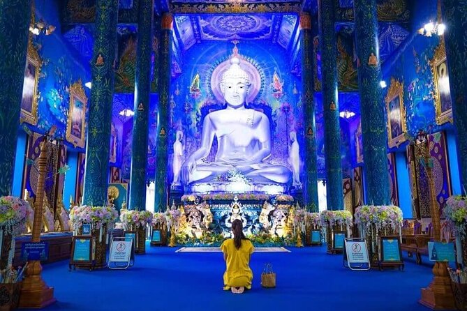 Chiang Rai Private Tour With Golden Triangle Option - Wat Rong Seur Ten (Blue Temple): color that’s actually worth the detour