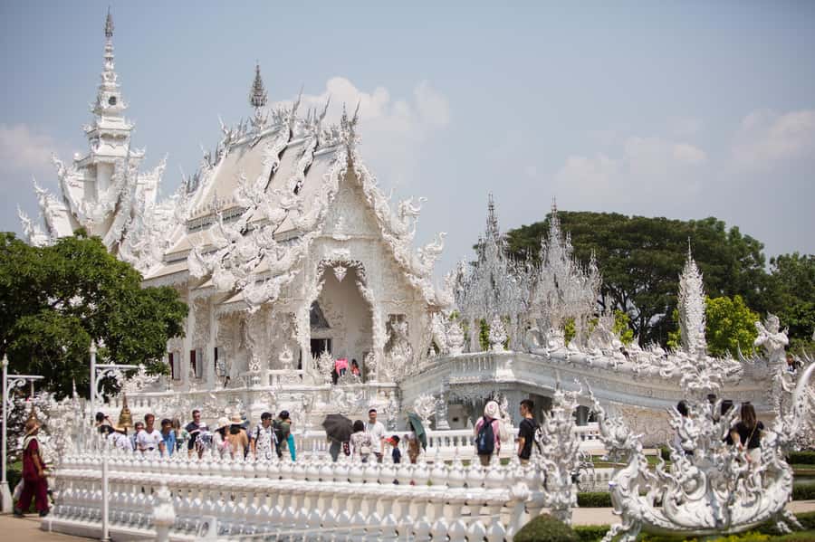 Chiang Rai White Temple and Blue Temple Day Tour - DOI CHAANG Caffè Maesuai: your reset stop before the temples