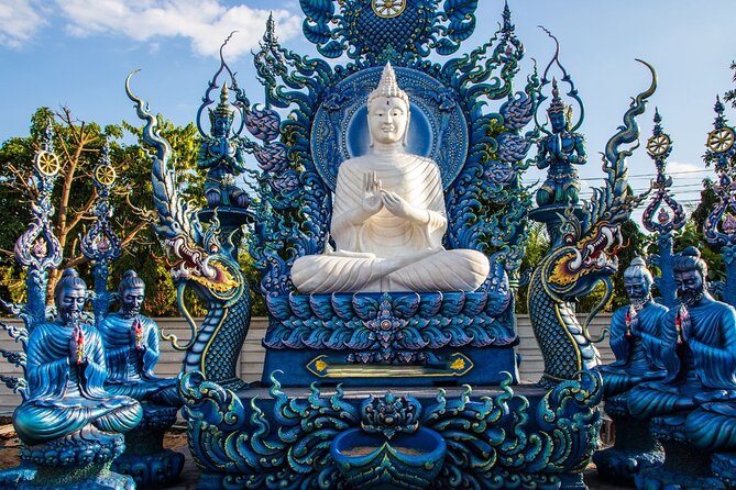 Chiang Rai White Temple Blue Temple and Hill Tribe Village Tour - Chiang Rai day tour: White and Blue Temples plus a hill tribe stop